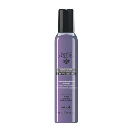 Nook Blonde Story Sarı ve Gri Saçlar İçin Argan & Kuşburnu Özlü Mor Tonlayıcı Köpük 200ml