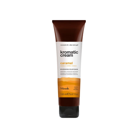 Nook Kromatic Cream Caramel Sıcak Bakır Ton Yapıcı Işıltı Veren Saç Maskesi 150ml