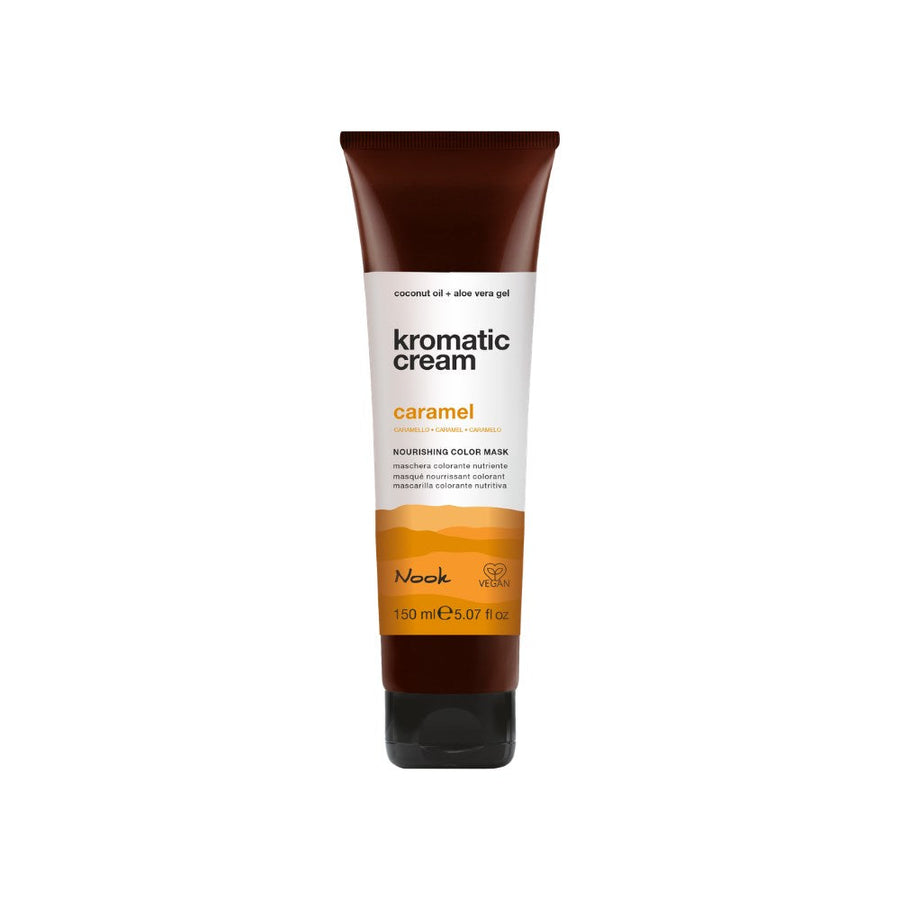 Nook Kromatic Cream Caramel Sıcak Bakır Ton Yapıcı Işıltı Veren Saç Maskesi 150ml