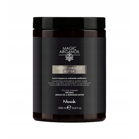 Nook Magic Arganoil Sülfatsız Onarıcı, Kuru ve Yıpranmış Saçlar İçin Vegan Saç Maskesi 1000ml
