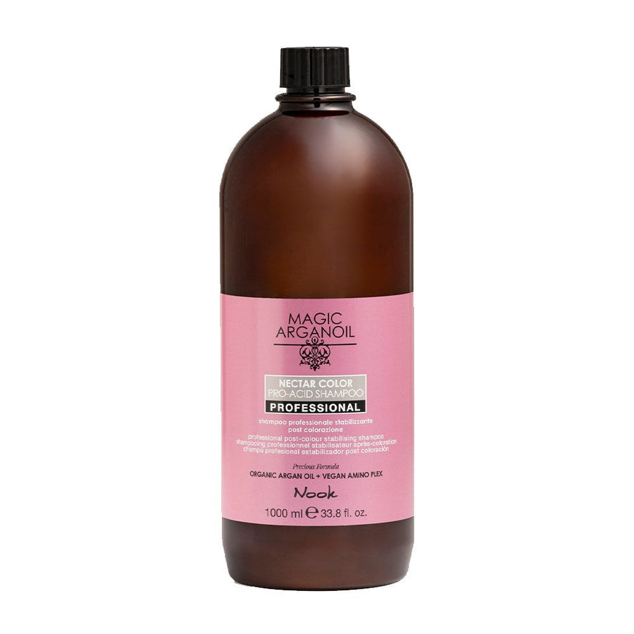 Nook Magic Arganoil Nectar Color Pro-Acid Profesyonel Boyama Sonrası Renk Sabitleyici Şampuan 1000ml