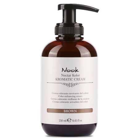 Nook Nectar Kolor Kromatic Renk Canlandırıcı Maske 250ml – Brown | Koyu Kumral & Kahve Tonları İçin Cila
