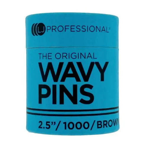 LJ Professional Orijinal Dalgalı İğneler Kahverengi (1000 adet)