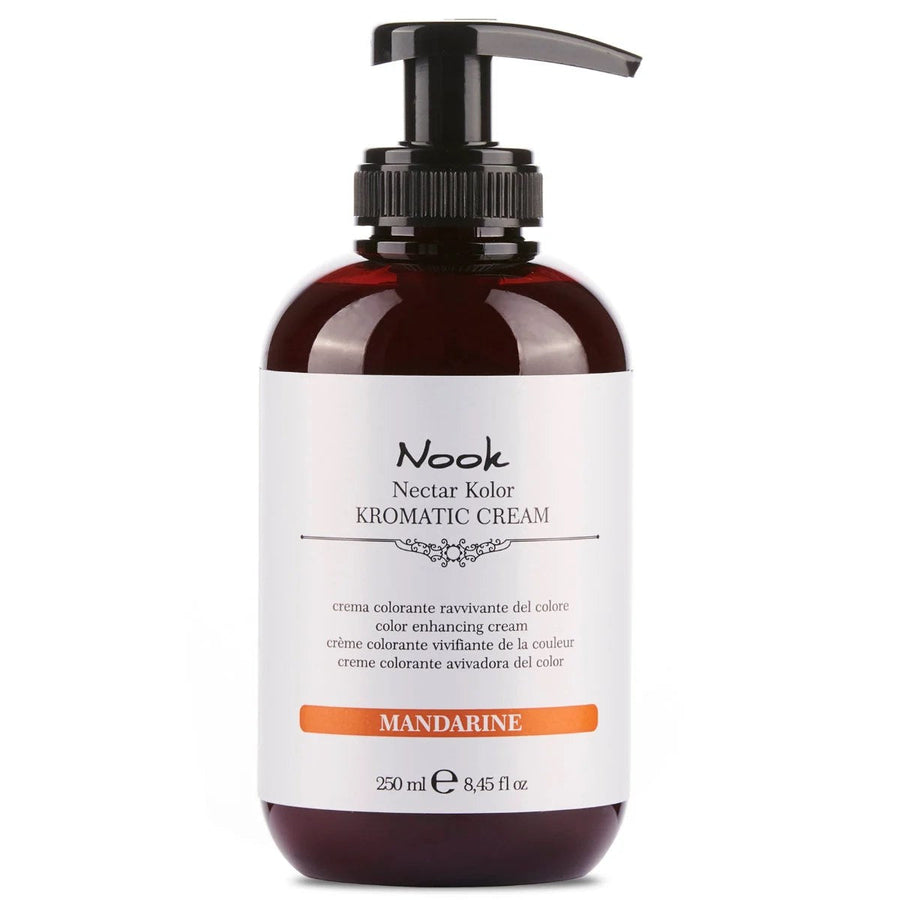 Nook Nectar Kolor Kromatic Renk Canlandırıcı Maske 250ml – Mandarine | Bakır ve Turuncu Yansımalı Pigmentli Cila