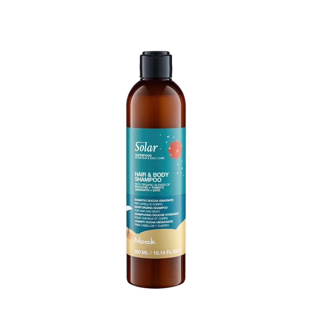 Nook Solar Superfood Saç ve Vücut İçin Güneş Sonrası Şampuan 300ml