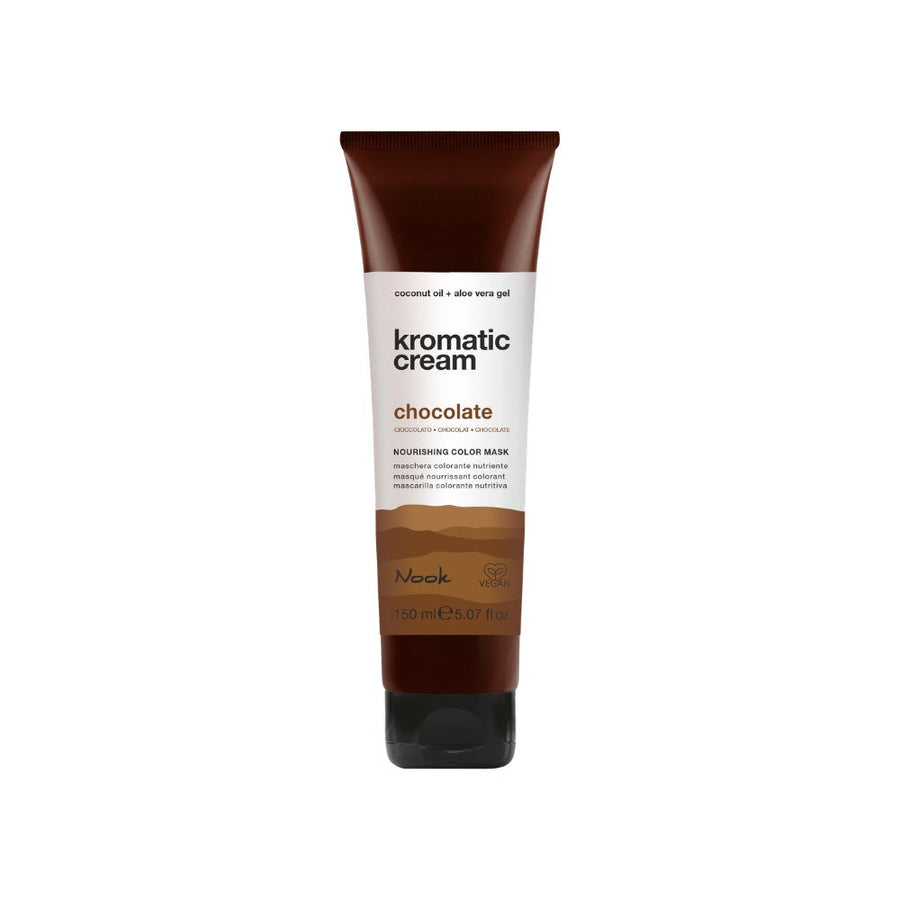 Nook Kromatic Cream Chocolate Çikolata Kahve Ton Yapıcı Işıltı Veren Saç Maskesi 150ml