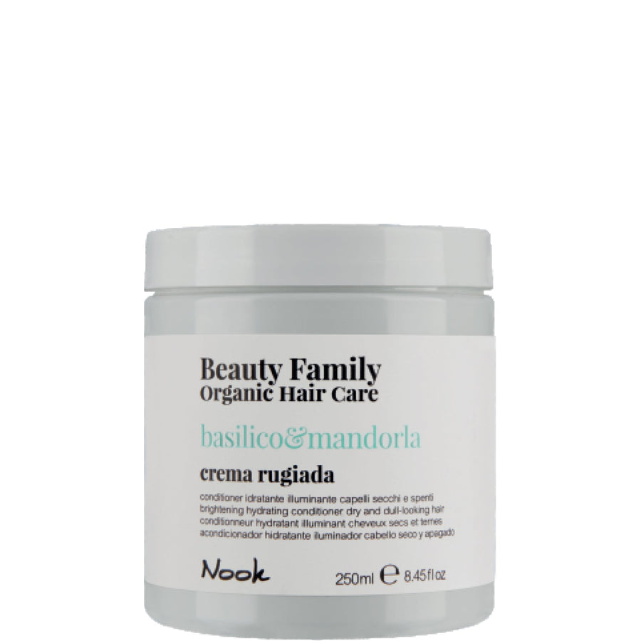 Nook Beauty Family Basilico &amp; Mandorla Crema Rugiada Saç Kremi 250ml