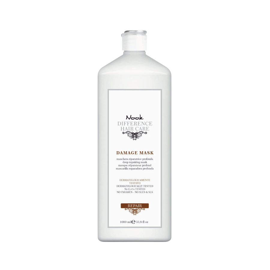 Nook DHC İnce Yıpranmış Saçlar İçin Keratin Kolajen Destekli Ekstra Yoğun Onarıcı Saç Maskesi 1000ml