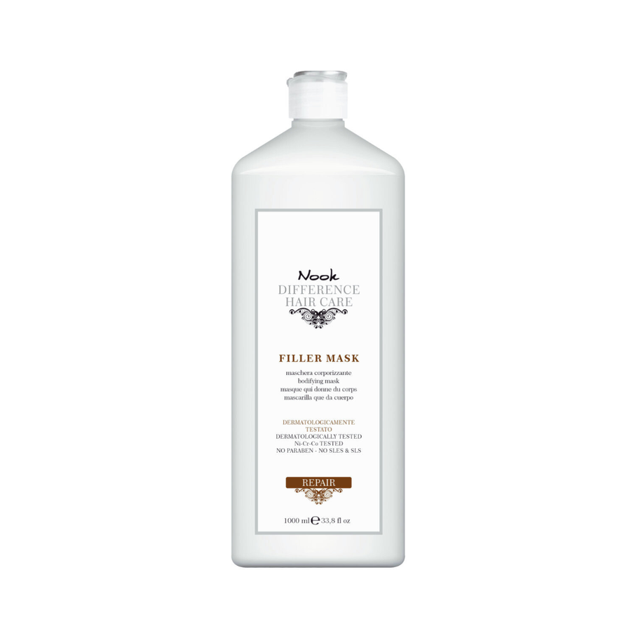 Nook DHC İnce ve Yıpranmış Saçlar İçin Keratin Kolajen Peptit Destekli Yoğun Onarıcı Saç Maskesi 1000ml