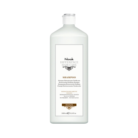 Nook DHC Yıpranmış Saçlar İçin Keratin Kolajen Peptit Destekli Onarıcı Güçlendirici Şampuan 1000ml