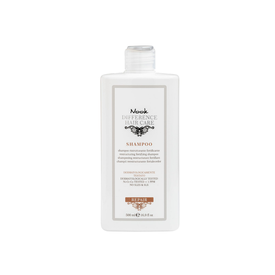 Nook DHC Yıpranmış Saçlar İçin Keratin Kolajen Peptit Destekli Onarıcı Güçlendirici Şampuan 500ml