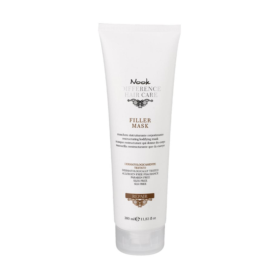 Nook DHC İnce ve Yıpranmış Saçlar İçin Keratin Kolajen Peptit Destekli Yoğun Onarıcı Saç Maskesi 300ml