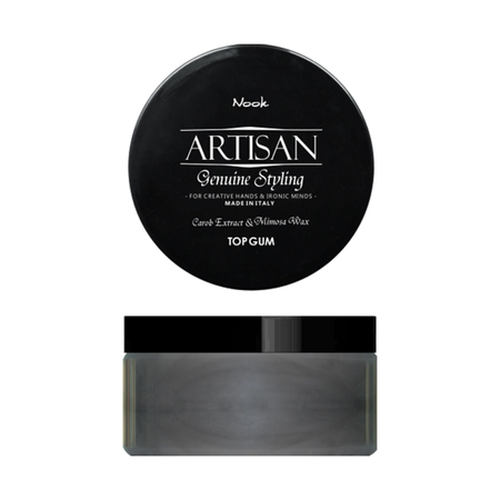 Nook Artisan Dağınık Görünüm İçin Doku Veren Esnek Tutuşlu Bal Bambu Özlü Wax 100ml