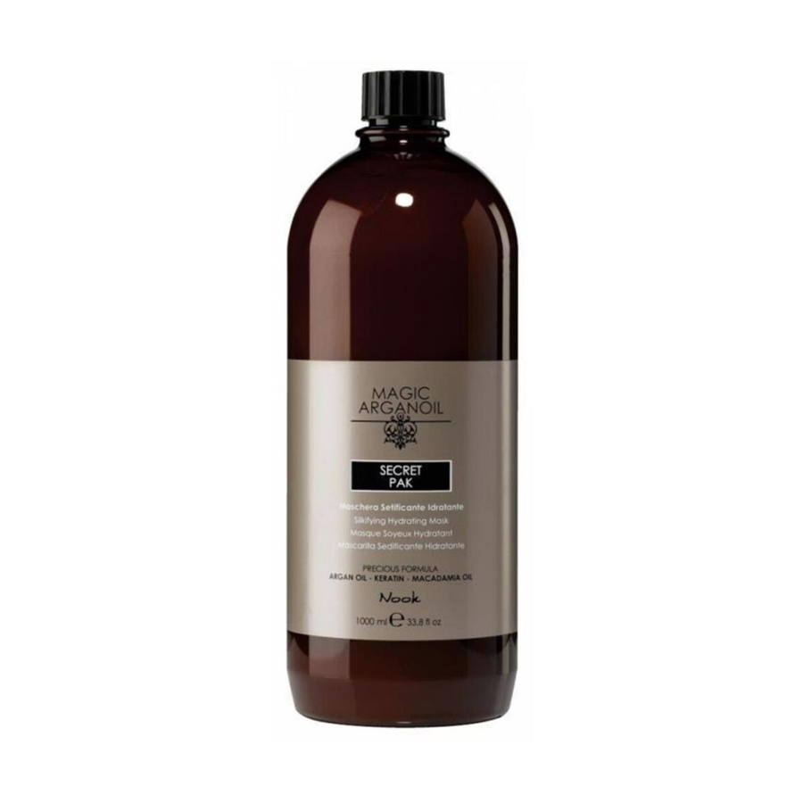 Nook Magic Arganoil Argan Yağlı Keratinli Onarıcı Parlaklık Kazandıran Nemlendirici Saç Maskesi 1000ml