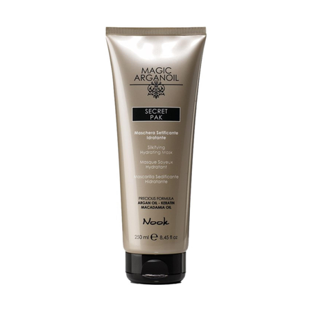 Nook Magic Arganoil Secret Argan Yağ Keratin Onarıcı Parlaklık Kazandıran Nemlendirici Saç Maskesi 250ml