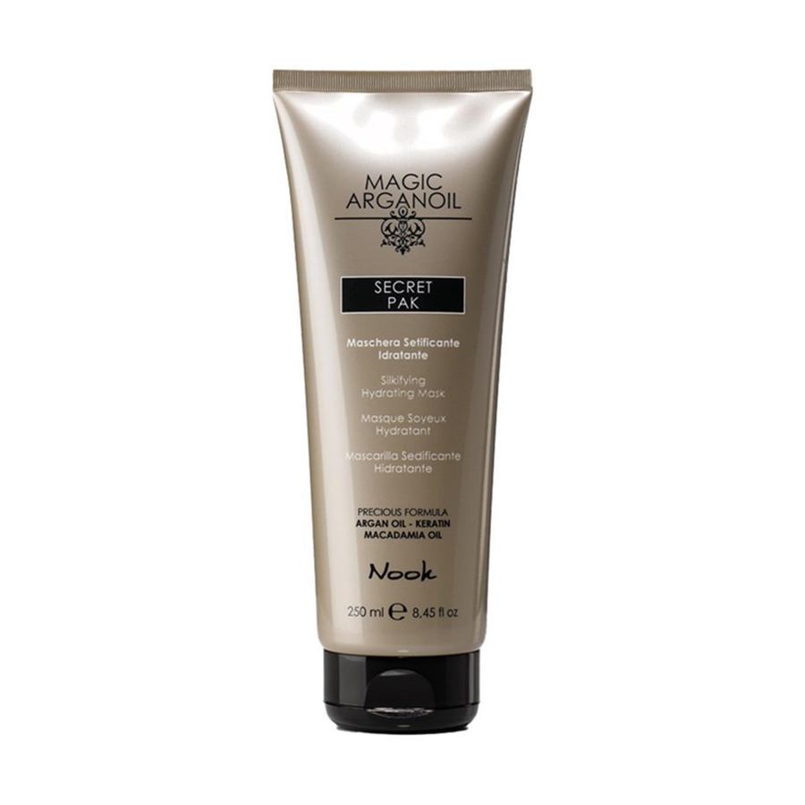 Nook Magic Arganoil Secret Argan Yağ Keratin Onarıcı Parlaklık Kazandıran Nemlendirici Saç Maskesi 250ml