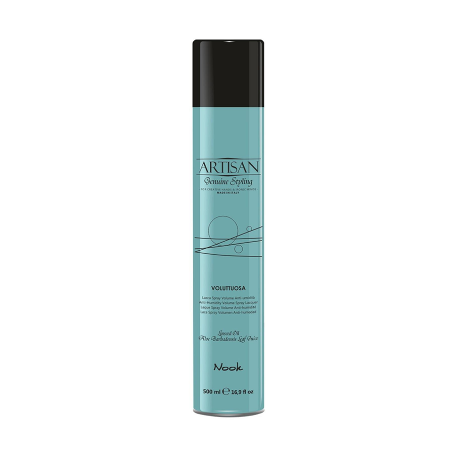 Nook Artisan Nem ve Kabarma Karşıtı Hacim Veren Profesyonel Saç Spreyi 500ml