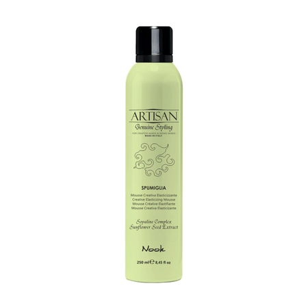 Nook Artisan Kıvırcık Saçlar İçin Proteinli Bukle Belirginleştirici Elastiklik Veren Saç Köpüğü 250ml