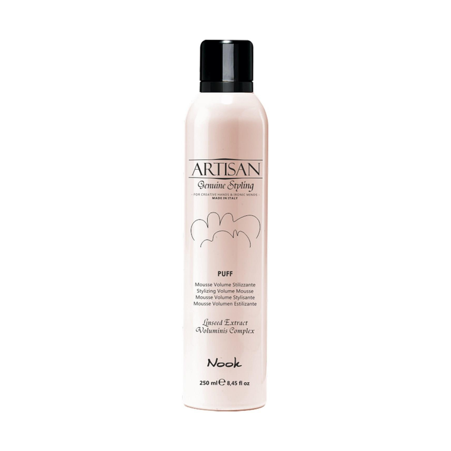 Nook Artisan İnce Telli Saçlar İçin Buğday Keten Özlü Hacim Veren Dolgunlaştırıcı Saç Köpüğü 250ml
