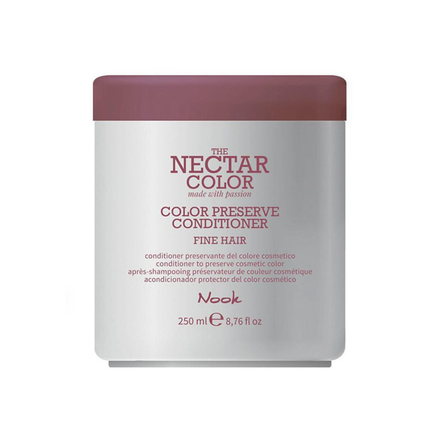 Nook Nectar Color İnce Telli Boyalı Saçlar İçin Nem Hafiflik Etkili Renk Koruyucu Saç Kremi 250ml