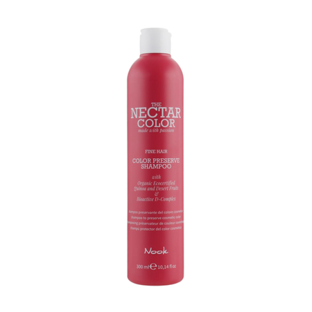 Nook Nectar Color İnce Telli Saçlara Özel Renk Koruyucu & Işıltı Kazandıran Şampuan 300ml