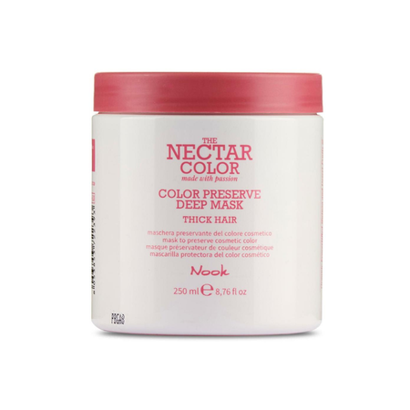 Nook Nectar  Color Kalın Telli Boyalı Saçlar İçin Parlaklık Koruyucu Etkili Yoğun Onarıcı Maske 250ml