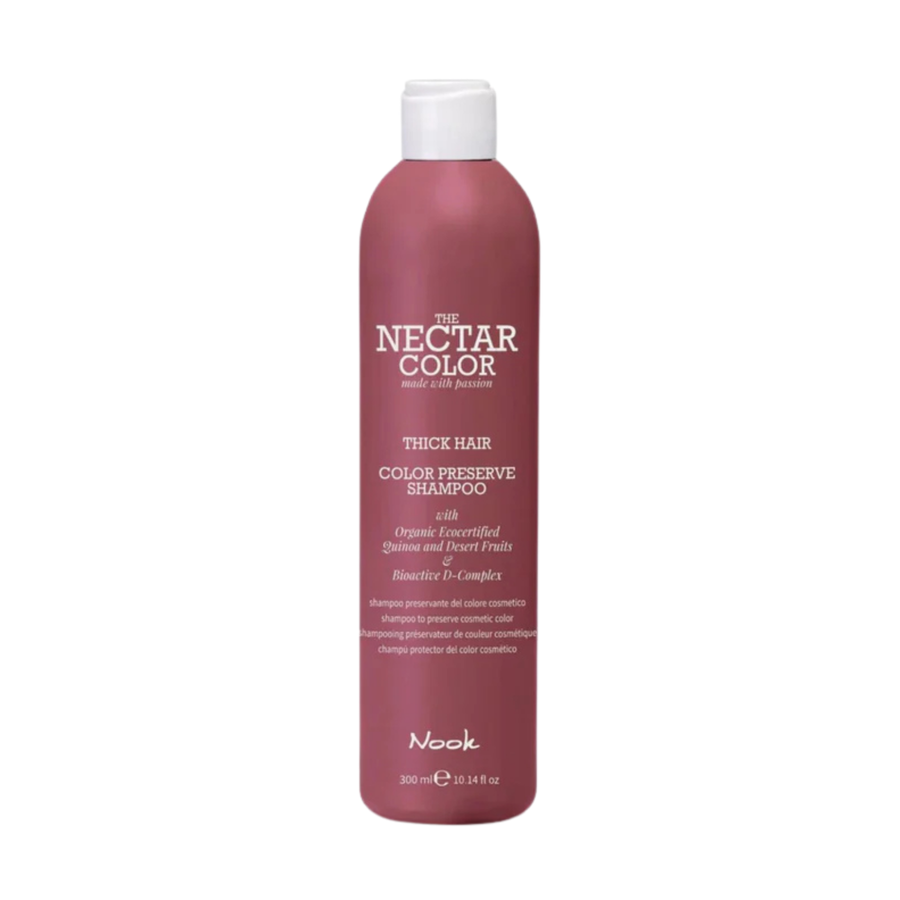 Nook Nectar Color Kalın Telli Saçlara Özel Renk Koruyucu & Işıltı Kazandıran Şampuan 300ml