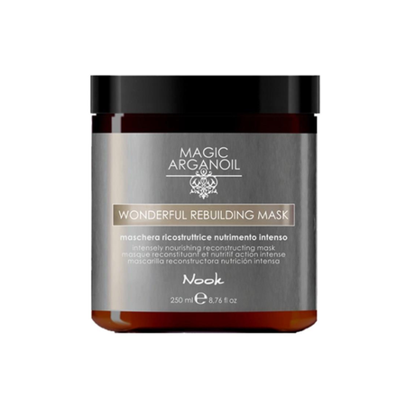 Nook Magic Arganoil Yıpranmış Saçlar İçin Havyar Shea Yağı ve Probiyotik İçerikli Onarıcı Maske 250ml
