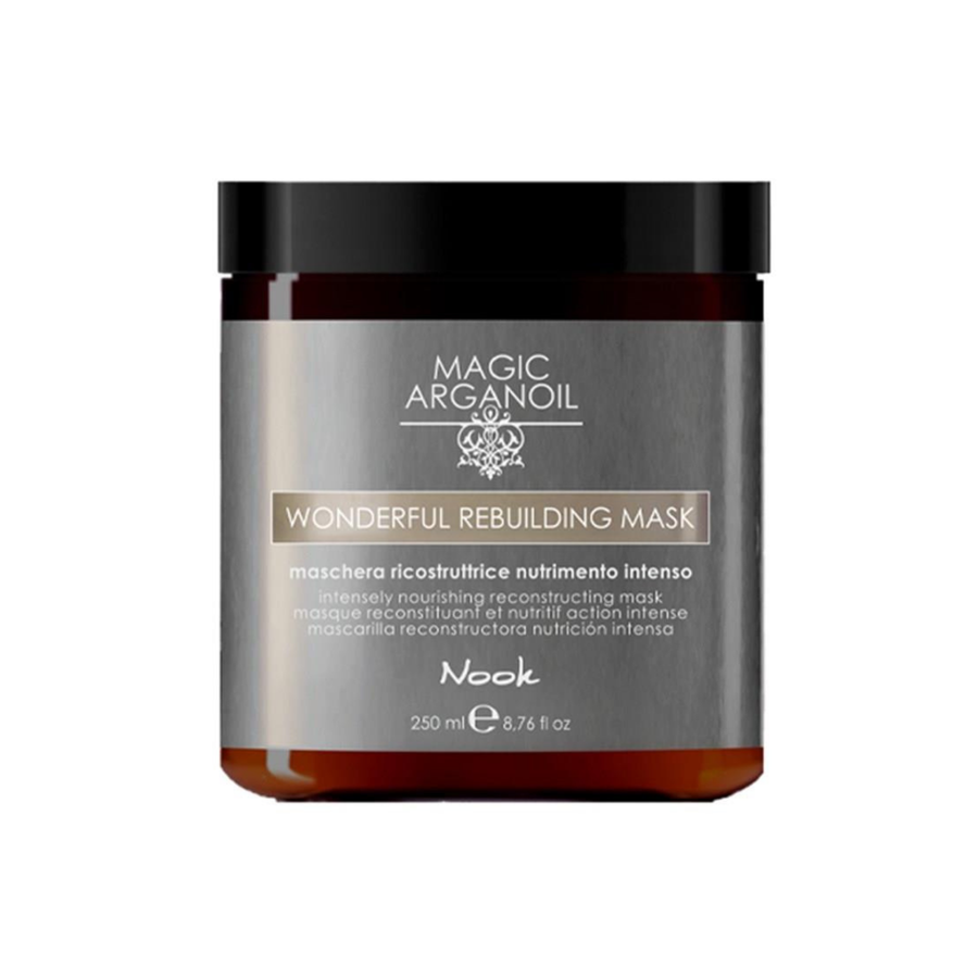 Nook Magic Arganoil Yıpranmış Saçlar İçin Havyar Shea Yağı ve Probiyotik İçerikli Onarıcı Maske 250ml