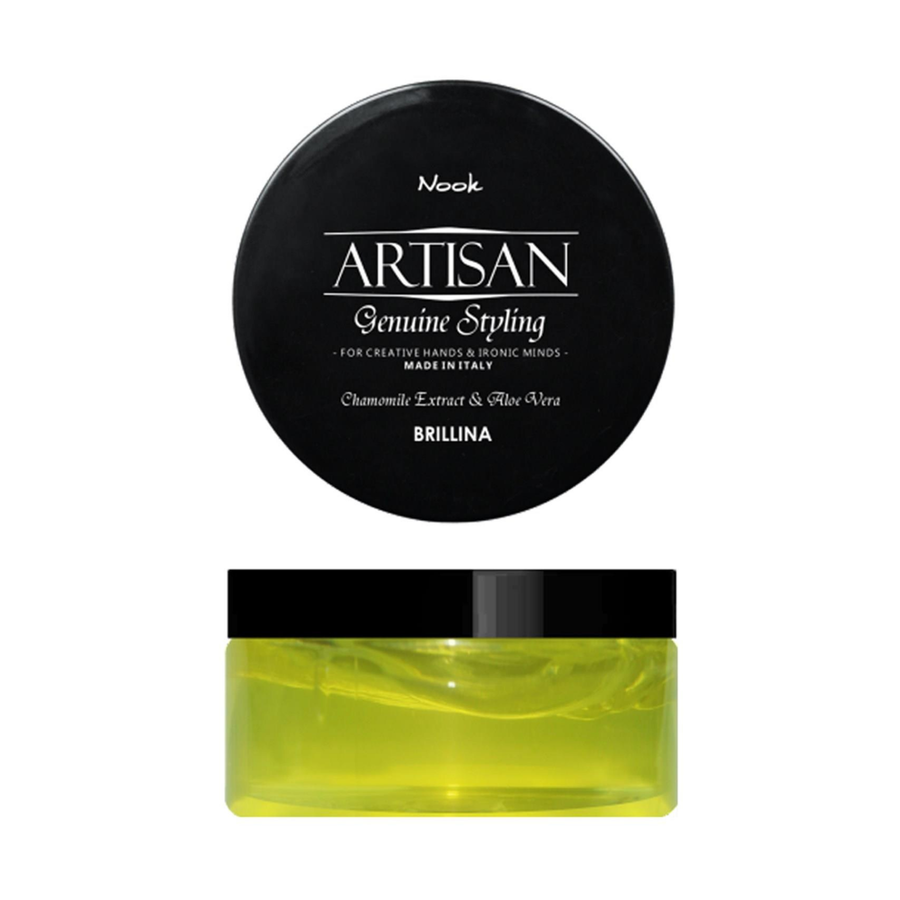 Nook Artisan Esnek Tutuşlu Saç Şekillendirici Aloe Vera Papatya Özlü Parlaklık Veren  Su Bazlı Wax 100ml
