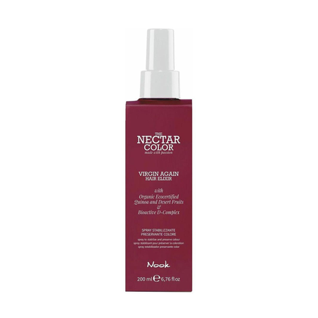 Nook Nectar Color Boyalı Saçlar İçin Parlaklık Etkili Onarıcı Renk Koruyucu Saç Spreyi 200ml