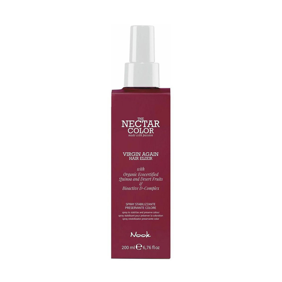 Nook Nectar Color Boyalı Saçlar İçin Parlaklık Etkili Onarıcı Renk Koruyucu Saç Spreyi 200ml