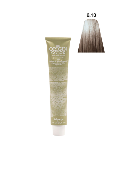 Nook Origin Color Profesyonel Saç Boyası 100ml - Koyu Bej Kestane Kumral(6.13  - KOYU DORE KUMRAL)