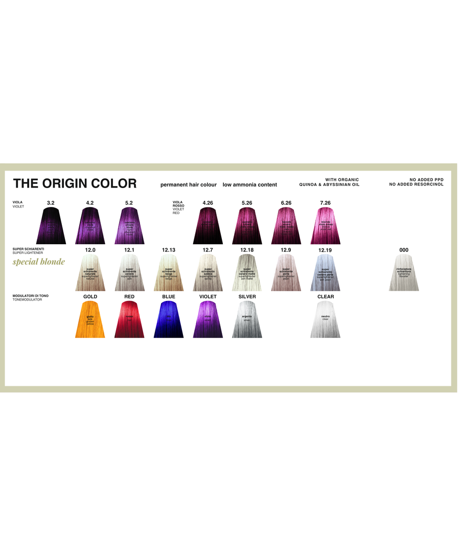 Nook Origin Color Profesyonel Saç Boyası 100ml - Yoğun Doğal Kahve(44.0 - BEYAZ KAPATICI DOĞAL KAHVE)