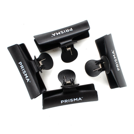 Prisma Profesyonel Kelebek Klipsleri Siyah 4'lü Set