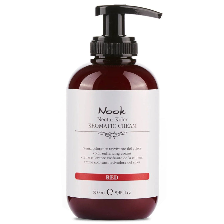 Nook Nectar Kolor Kromatic Renk Canlandırıcı Maske 250ml – Red | Kırmızı/Kızıl Yansımalı Pigmentli Cila