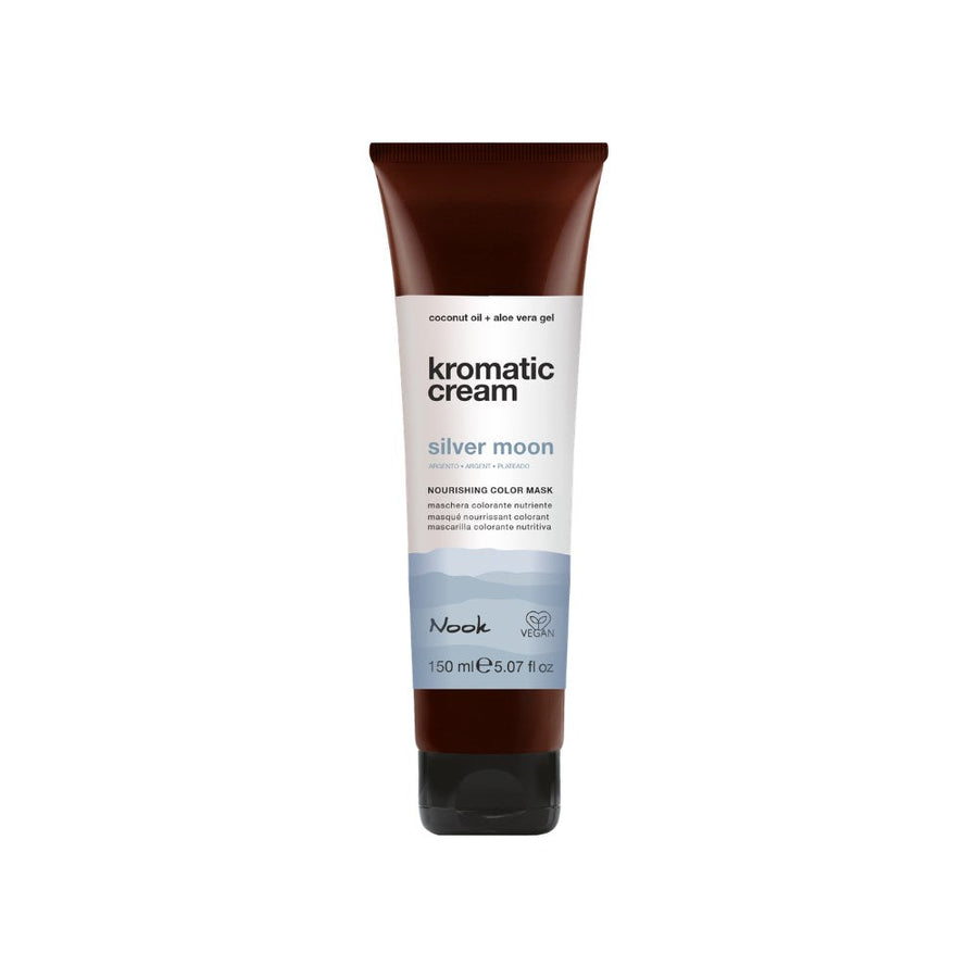 Nook Kromatic Cream Silver Moon Gümüş Gri Ton Yapıcı Işıltı Veren Saç Maskesi 150ml