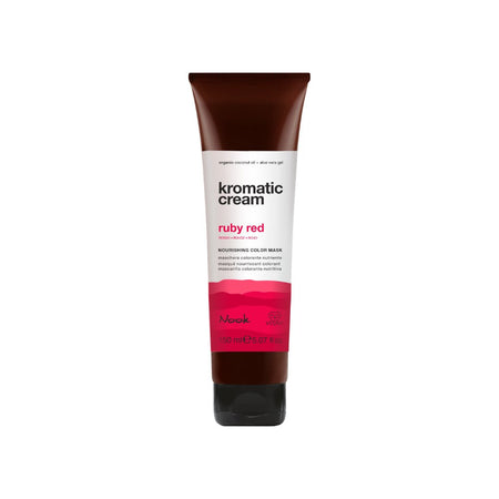 Nook Kromatic Cream Ruby Red Yoğun Kırmızı Ton Yapıcı Işıltı Veren Saç Maskesi 150ml