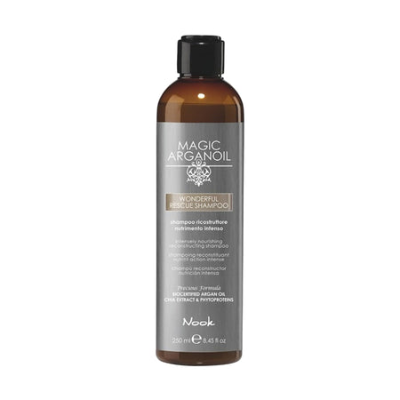 Nook Magic Arganoil Yıpranmış Saçlar İçin Havyar ve Peptit Destekli Onarıcı Şampuan 250ml